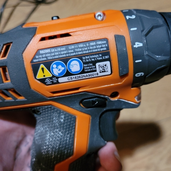 Used RIDGID impact and drill set - Picture 2 of 4